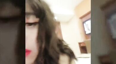 She is a super cute asian Thai Ladyboy getting fucked in the ass