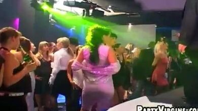 European Sausages Get Sucked On At Party