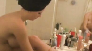 Watching her Shave And Shower Tonight Just To Feel