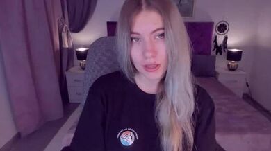 Big tits Ukrainian amateur teen SimaDark spreads pussy on webcam