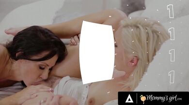 MOMMY'S GIRL - STACKED REAGAN FOX'S INTENSE TOP 5 SCENES! SCISSORING, FINGERING, 69, PUSSY EATING! - Lena Paul