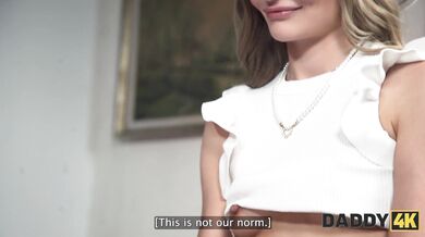 DADDY4K. I showed my girlfriend to a sick Daddy, he seduced and fucked her