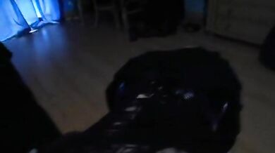 Sissy slut gets fucked in black dress
