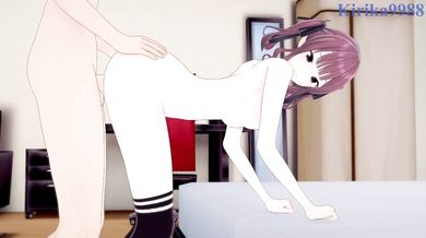 Natsuki Karin and I have intense sex in the bedroom. - CeVIO AI VOCALOID Hentai