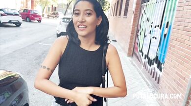 Naughty Bitch Caught On The Street - Alika Penagos