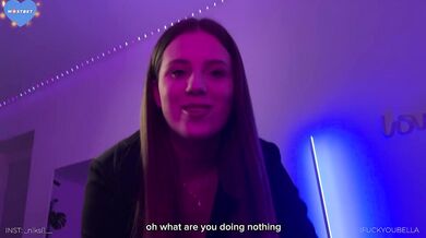 Rich milf fed a burger and had sex with a stupid student from London