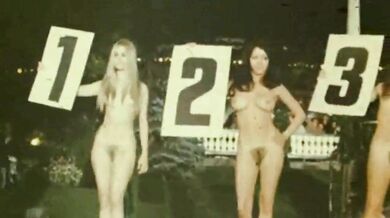 Miss Nude Sweden in the 70s