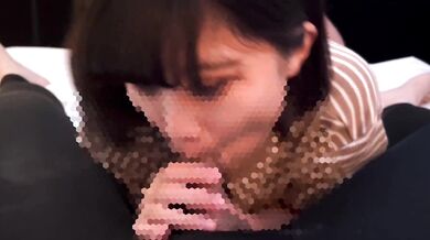 3日貯めた精子を彼女に口の中に大量射精しました♡フェラ口内射精