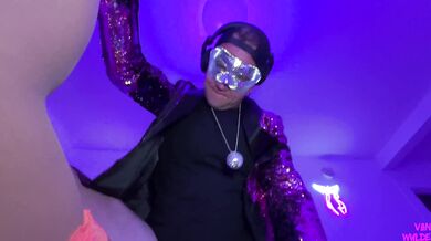 German Big Natural Titty Model Fucking A DJ At the After Party - Juliette Claire