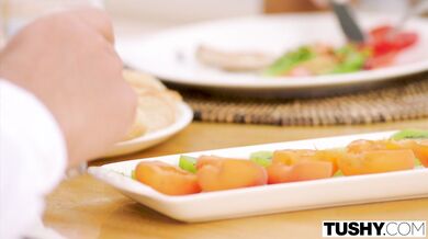 TUSHY Stunning Beauty Ginebra & Her Boss Have Intense Anal - Christian Clay