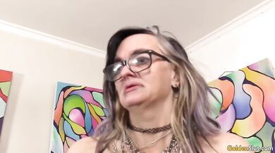 Hot Granny Lilith Lust Gets Her Saggy Boobs Fucked Before Riding Dick