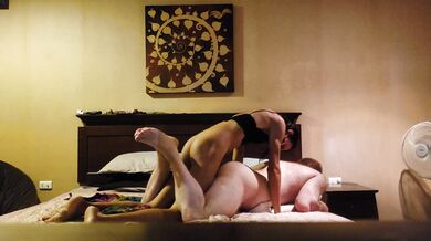 Ladyboy fuck a white dude in ass