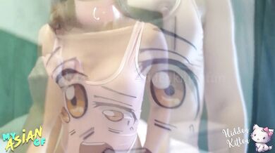 My Sexy Asian Girlfriend Dresses In Kawaii Swimsuit And I Could Not Resist - Hidden Kitten