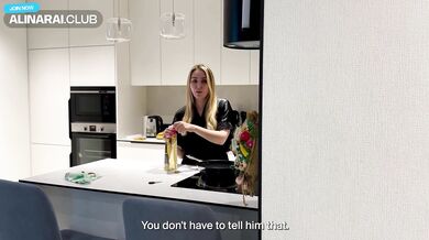 Sexy Russian MILF Fucks Her Stepson’s Best Friend - Alina Rai