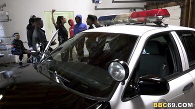 Police Officer Eliza Ibarra Deepthroats Every BBC