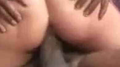 beautiful blonde samples BBC in her pussy while she's filmed