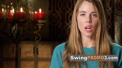 Chick Wants To Have Fun By Including Her Man In Steamy Swinger Party