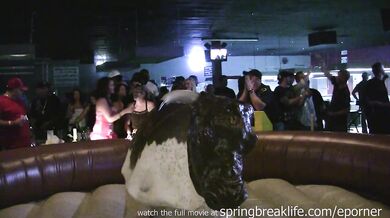 Lingerie Bull Riding