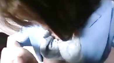 Stunning Tsubasa gives head and gets her mouth filled with jizz