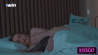 Step son Touches Step mom's Tits in Shared Bed and She Fucks Him Cowgirl the Next Day