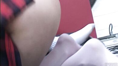 Naughty Teenie Sucks Dick