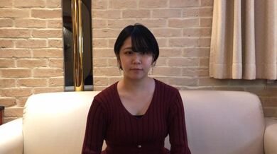 黒髪ショート美女に最後のイラマ地獄からのごっくん①。Gokkun from the last irrumation hell for a short, dark-haired beauty①