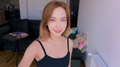 Cute sales assistant girl allowed to test Tantaly sex doll and her ass