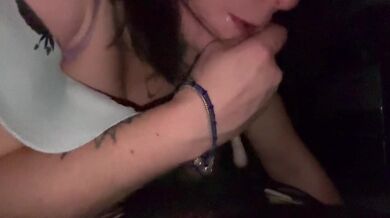 Sucking dick till she threw up