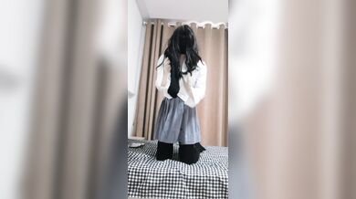 Kasnicole 317 黑丝包裹排精雌堕