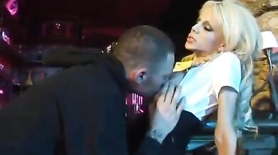 Danielles tits were ready to burst free