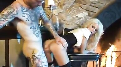 Danielles tits were ready to burst free