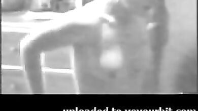 Patricia changing clothes