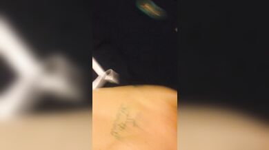 Swallowing cock to the beat of some music