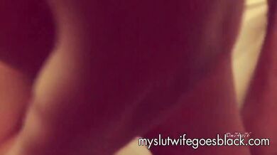 MYSLUTWIFEGOESBLACK Slutty Wife Alexia Thomas Fucking BBc And Sucking Hubby