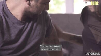 CastingFrancais - Emilie Martini Hot Pierced French Amateur Teen Tries Porn