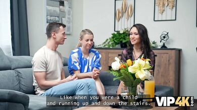 VIP4K. Oh fuck! I seduced my girls boyfriend so easily again... (Charlie Dean)