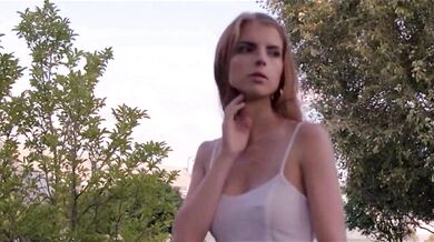 Anal obsessed Emelie Crystal seduces her roommates' rich dad