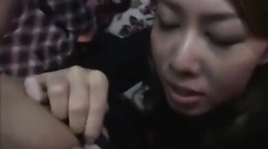 Asian Daughter Taught How To Screw
