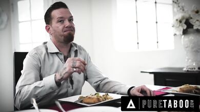 PURE TABOO Femdom MILF Kenzie Taylor Fucks Ex-Convict To Protect Her Stepdaughter