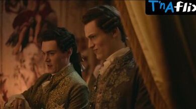 Emilia Schule Breasts Scene in Marie Antoinette