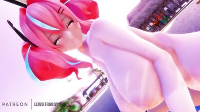 Azur Lane Busty Bremerton Reverse Riding