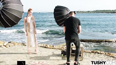 Stunning Fit Redhead Holly Molly has Her Tight Little Ass Drilled all Day