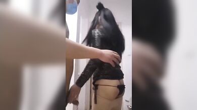 cute katoey kitty cat very horny doing the work with her moutn and ass