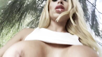He Cums Like A Horse - Choking On A Gallon Of Cum - THROATPIE - Lana Myers
