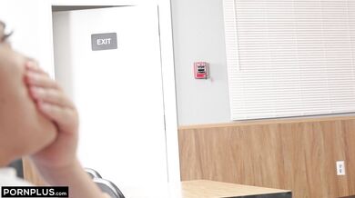 Detention Or Dick! Professor Teaches Willow A Lesson With His Cock