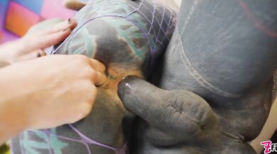 Anuskatzz Is Getting Stuffed With Lily Lus Cock And Miss Floras Strapon