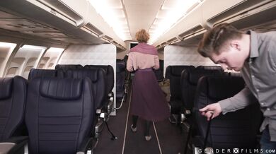 Trans Am Stewardess Is One Kinky Bitch Ariel Demure GenderXFilms - Codi Vore