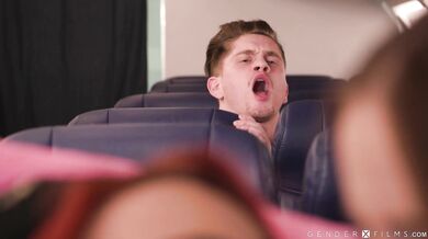 Trans Am Stewardess Is One Kinky Bitch Ariel Demure GenderXFilms - Codi Vore