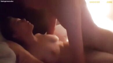 Burnett fucked rough in the bed