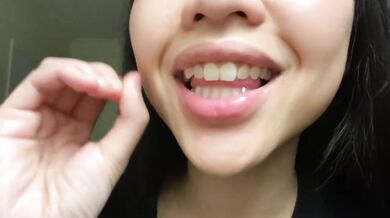 JOI Asian Cum Dumpster Begs For You To Stroke Your Cock And Nut In Her Mouth | Hinasmooth